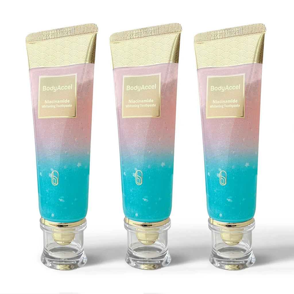 BodyAccel Niacinamide Whitening Toothpaste (Black Friday Super Deal)