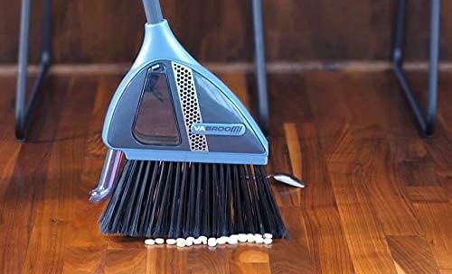Sweeper with Built-In Vacuum