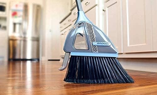 Sweeper with Built-In Vacuum