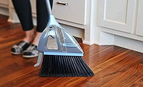 Sweeper with Built-In Vacuum