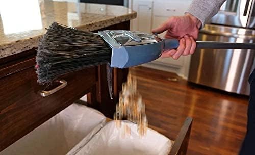 Sweeper with Built-In Vacuum