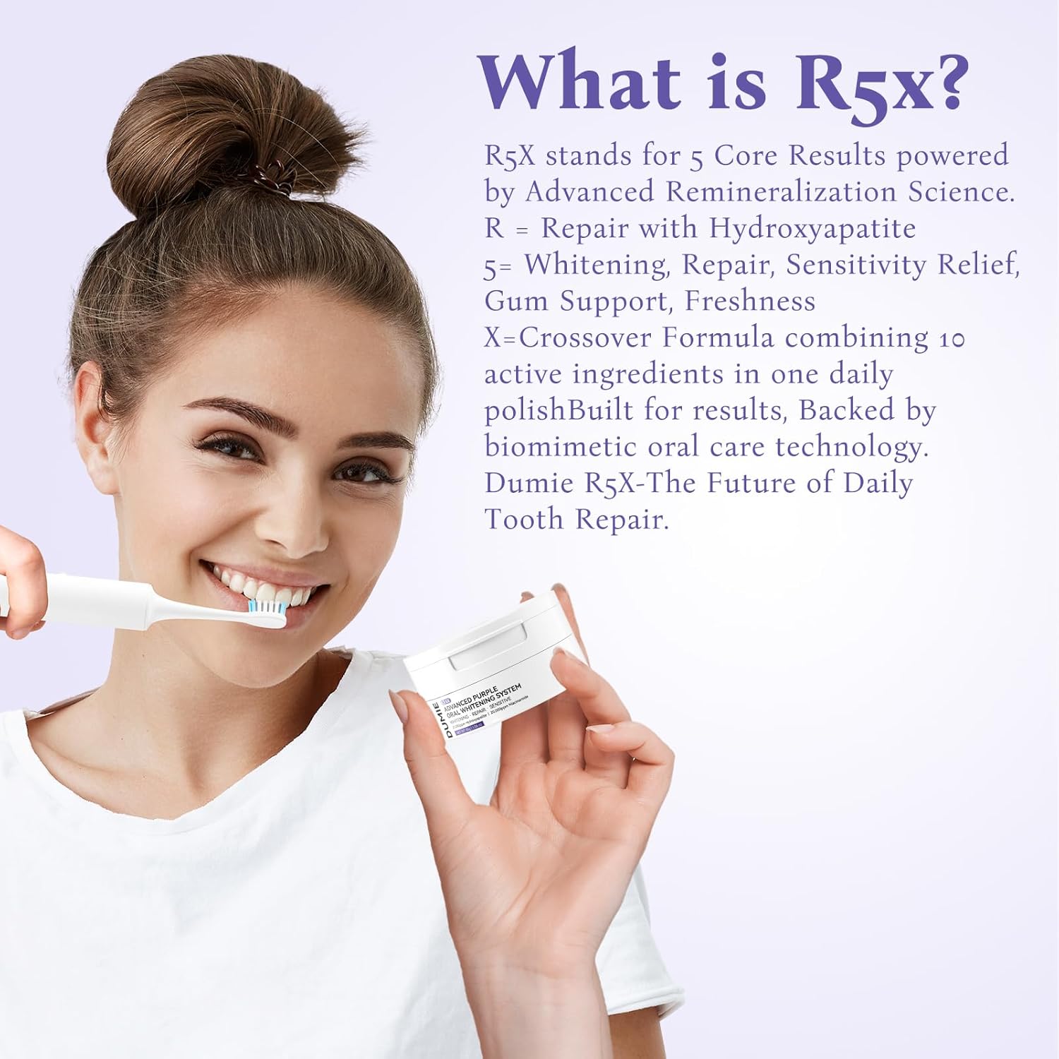 Teeth Whitening Powder,Remineralizing Hydroxyapatite Tooth Powder with Niacinamide